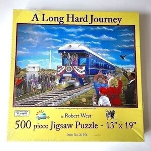 A Long Hard Journey by Rober West 500 Piece Puzzle